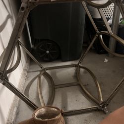 Free Side Tables, I Have The Large Glass Pieces That Go With 