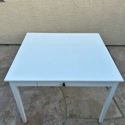 White Ikea Table