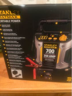 Stanley jump starter