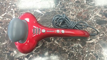 Brookstone F 210 Red 3 speeds Full Body Max Percussion Massager for Sale in Chicago IL OfferUp