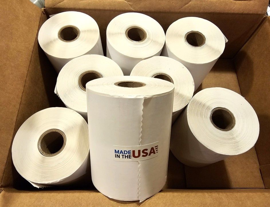8 Rolls Thermal Shipping Labels 4x6