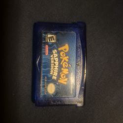 Pokemon Sapphire Authentic
