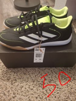 Indoor soccer shoes and jarsey