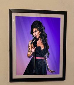 Custom Art Piece Of Amy Winehouse