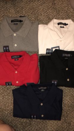 Polo Button Shirts Men L
