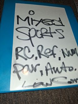 Sports cards