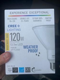 Premium Cree Lighting brand LED bulbs 12 count
