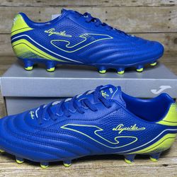 Joma Soccer Cleats BOOTS AGUILA 2204 FIRM GROUND FG ROYAL BLUE US 10 EUR 45
