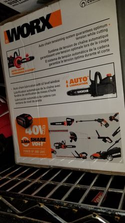 Worx chainsaw