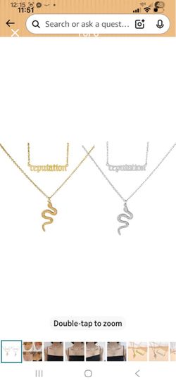 Taylor Swift Layered Necklaces