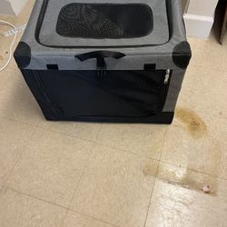 Two Pet Crates & Carriers