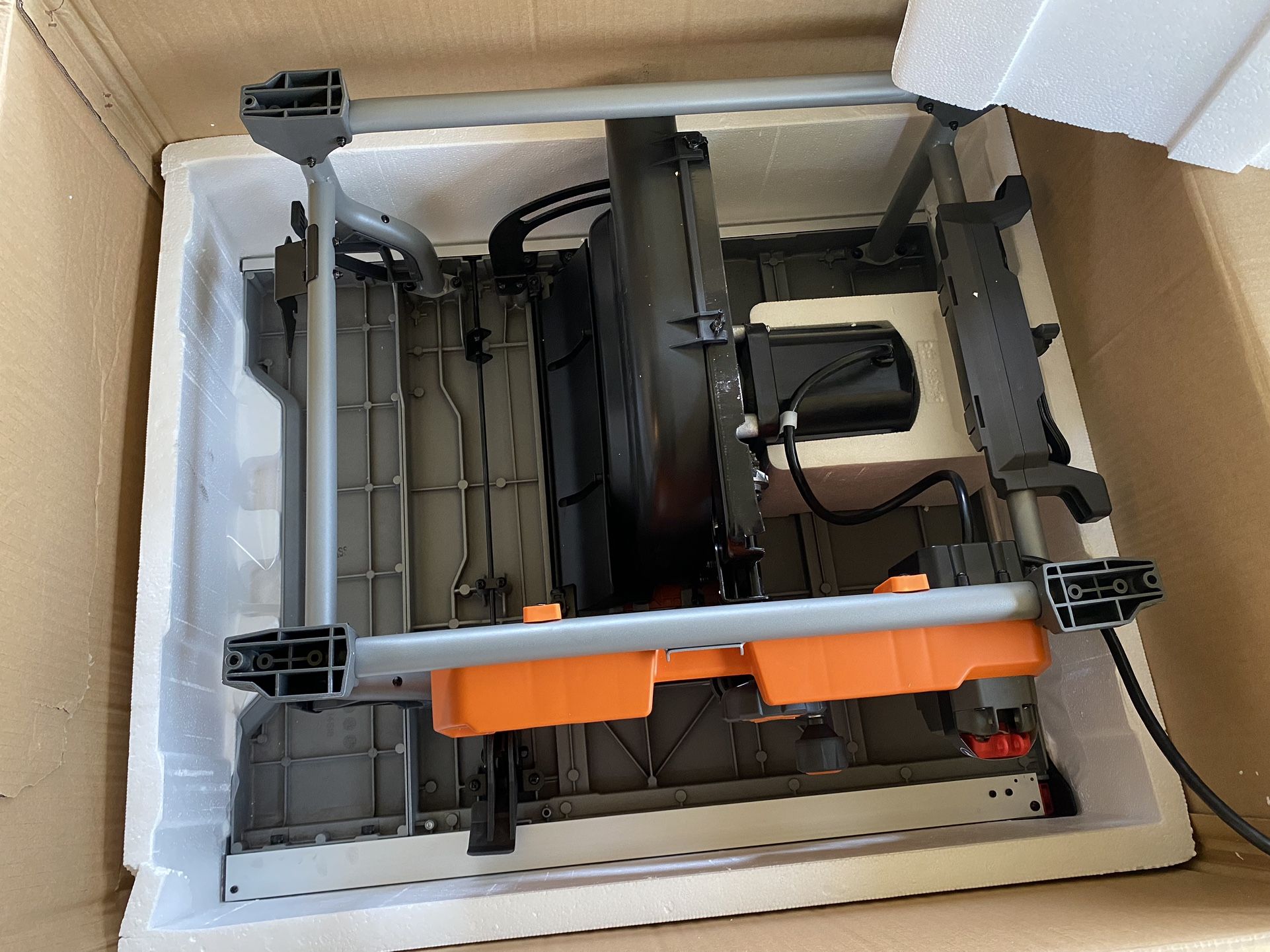 RIDGID Brand New 15 Amp 10 in. Portable Jobsite Table Saw (No Stand)
