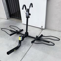 BRAND NEW $129 (KAC) 2-Bicycle Rack for Car, SUV, Hatchback Mount for 2” Anti-Wobble Hitch, Heavy Duty Bike Carrier
