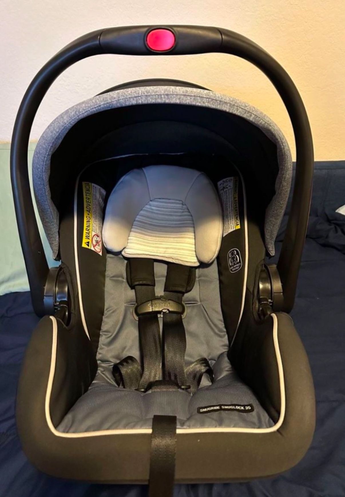 Infant Car Seat With 2 Bases Included