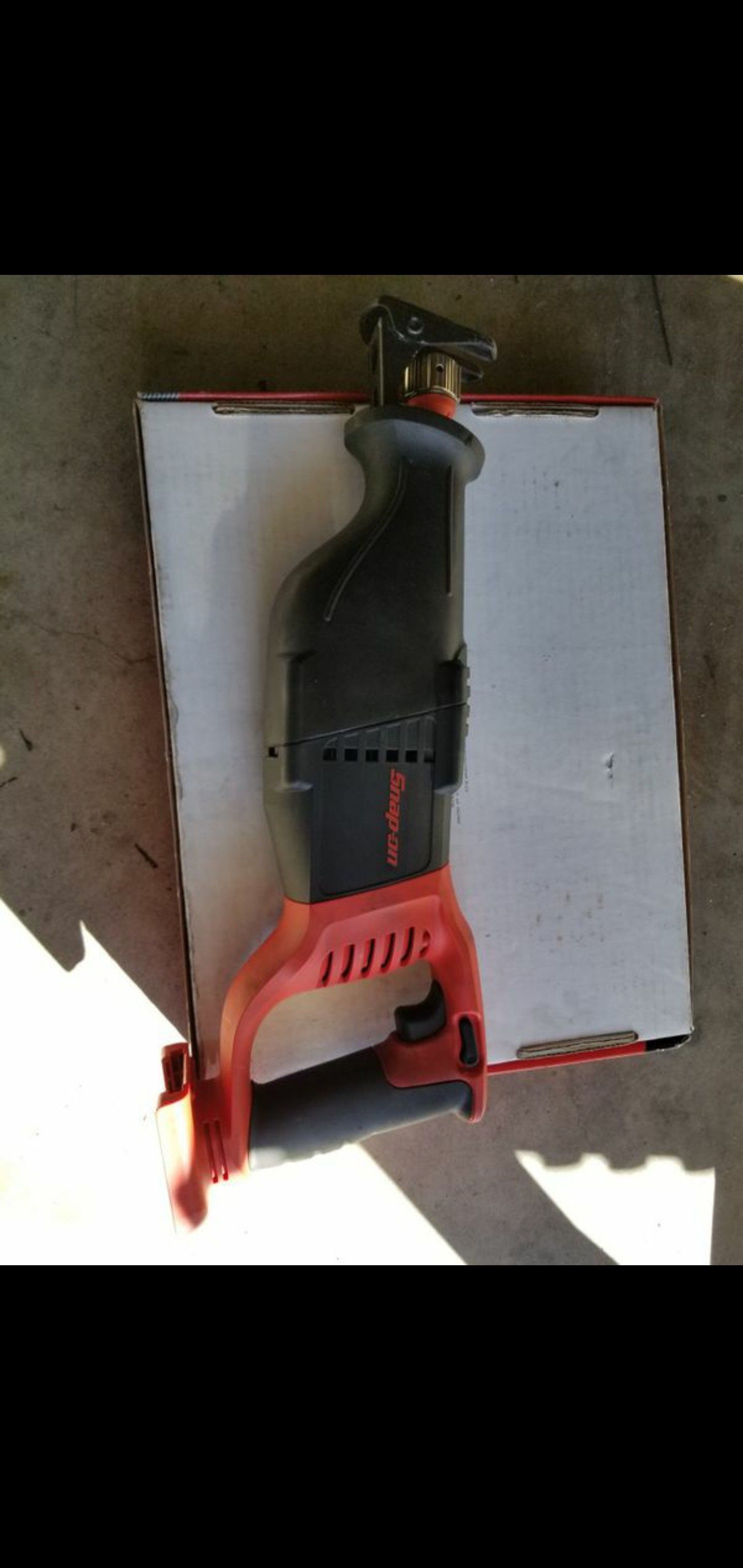 Snap on 18v sawzall like new 18 V Cordless Reciprocating Saw for Sale