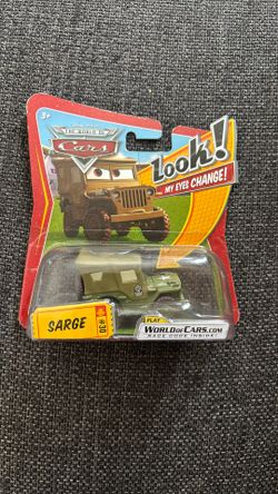 Disney Cars Sarge Eye Changing