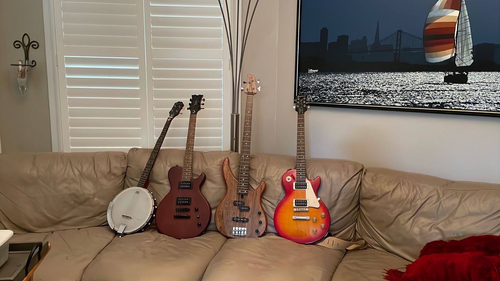 Guitars And A Banjo $400 Each