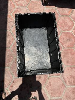 12x26 Inches Stackable Plastic Containers With Lid 