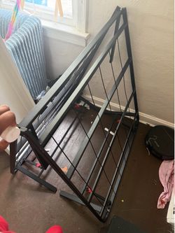Bed frame fits full bed!
