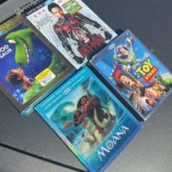 Disney Blu-ray 3d 30.00 Each