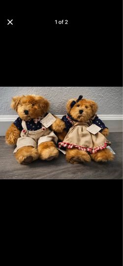 Patriotic Bear set from “Bears From the Past” line by Russ Berrie & Company