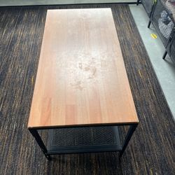 IKEA FJÄLLBO Coffee table, black, 35 3/8x18 1/8 "
