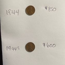 Coins   Lincoln Wheat Rare Pennies