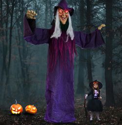 12FT Halloween Animatronic Witch
