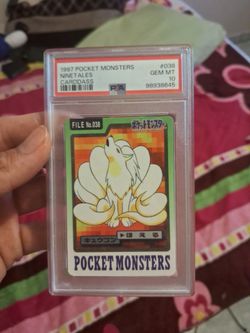 1997 Pocket Monsters Ninetails Carddass