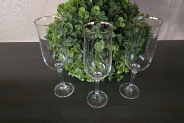 Vintage Champagne Flutes