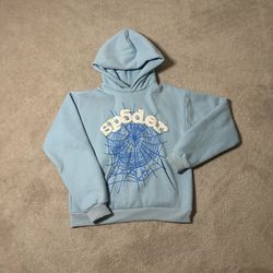Light Blue Spider Hoodie