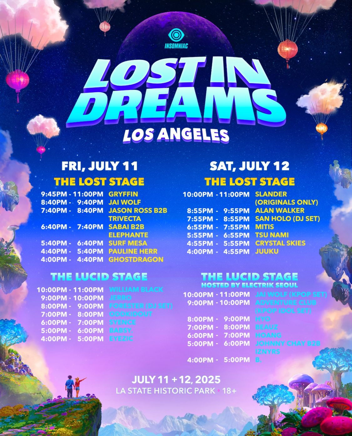 Lost In Dreams - Day 2 Sat