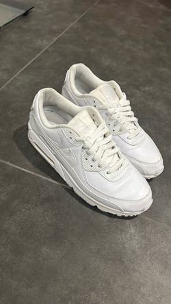 all white airmax 90