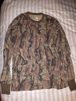Long Sleeve Hunter Camo T Shirt