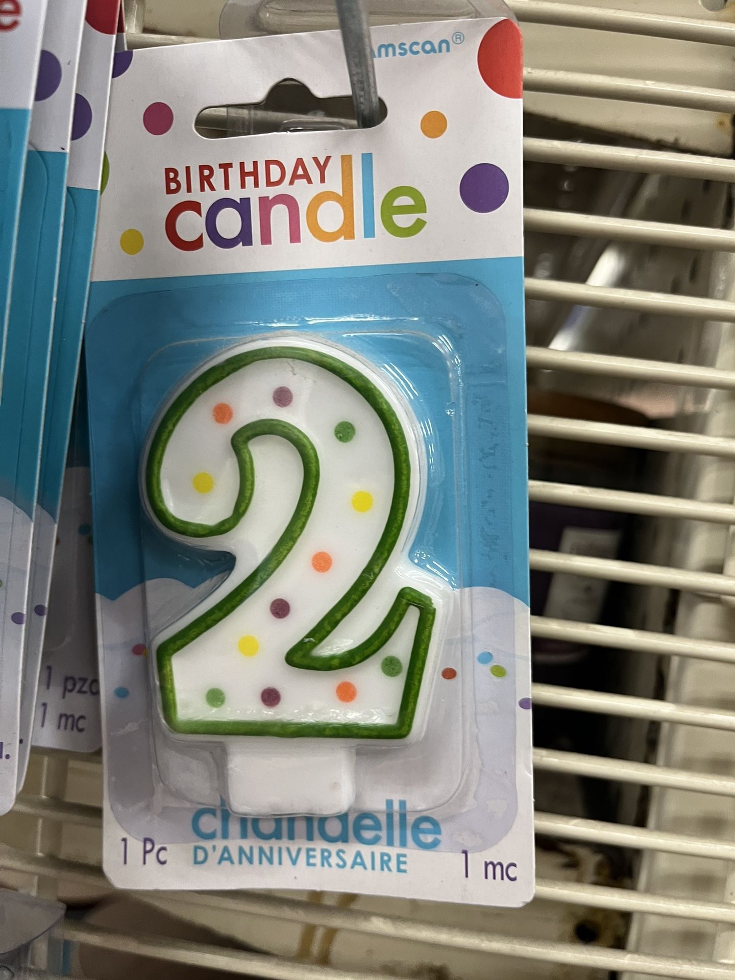 2 Birthday Party Candle 