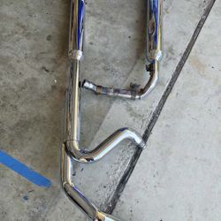 2012 Harley Davidson, Street, Road, King Stock Dual Exhaust 