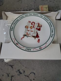 Hallmark Norman Rockwell plates