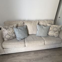 Barely used couch and chair