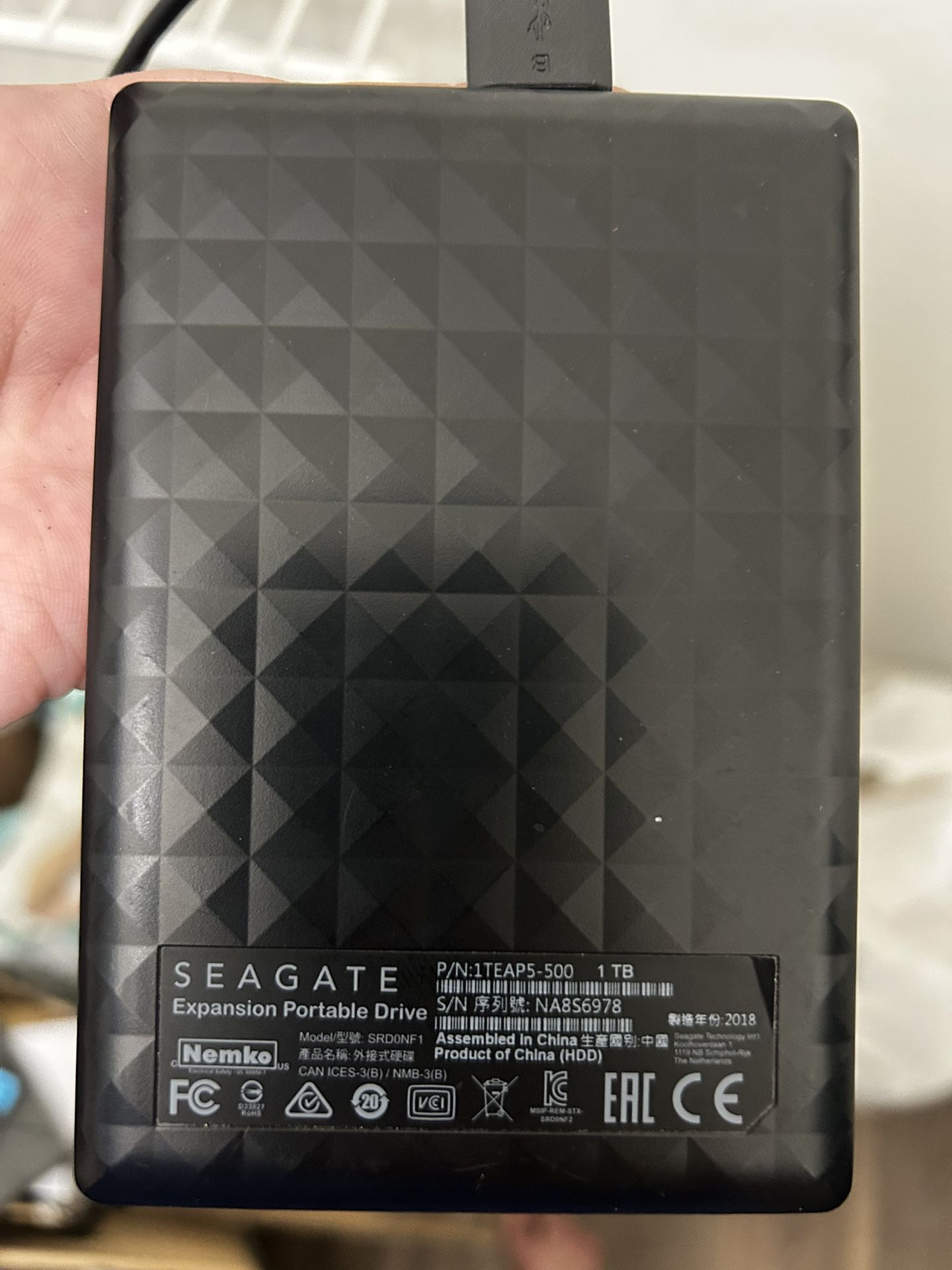 Seagate 1b Expansion Portable Drive
