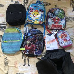 Backpacks  Duffle Bag Lunch Bags