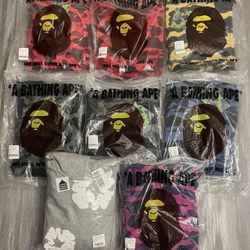bape hoodies
