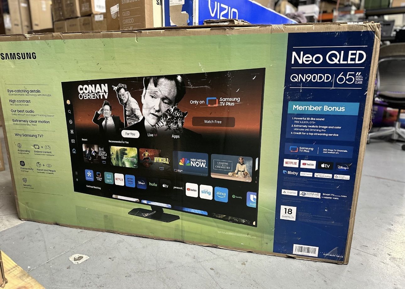 65” Samsung Neo Qled 4K Smart Tv 120Hz Q9D