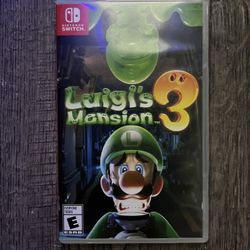 Switch Luigi Mansion 3 