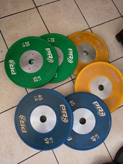 Weight prx bumper plates