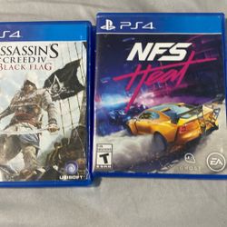 PS4 Games 10 Each Not Damaged 