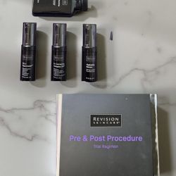 New Revision Skincare Pre & Post Procedure Travel Size Regimen MSRP $280