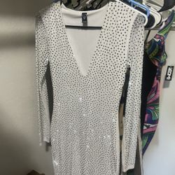 White Sparkly Dress