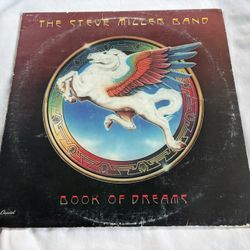Steve Miller The Book of Dreams LP Vinyl Record 1977 first pressing ultrasonic