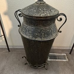 Iron Large Urn Vase