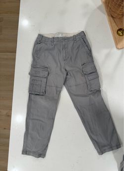 Mens loose Hollister cargo pants